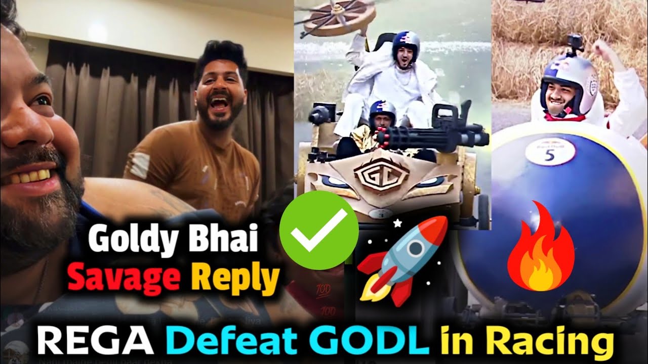 S8UL Defeat GODL 🚨 Goldy Bhai Savage Reply ✅ Rega Champion Driver 🚀
