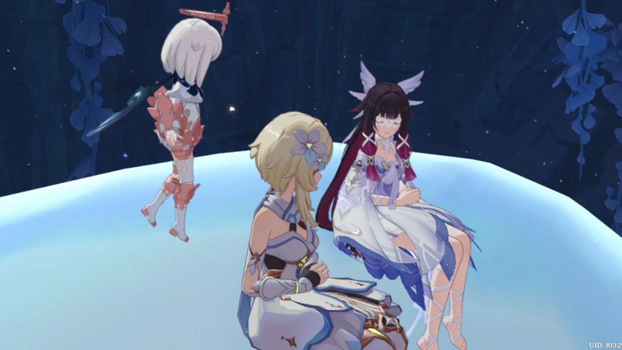 Playing Moon Chess With Columbina || Selenic Chronicles Chapter 3 Part 4 Sub Bahasa