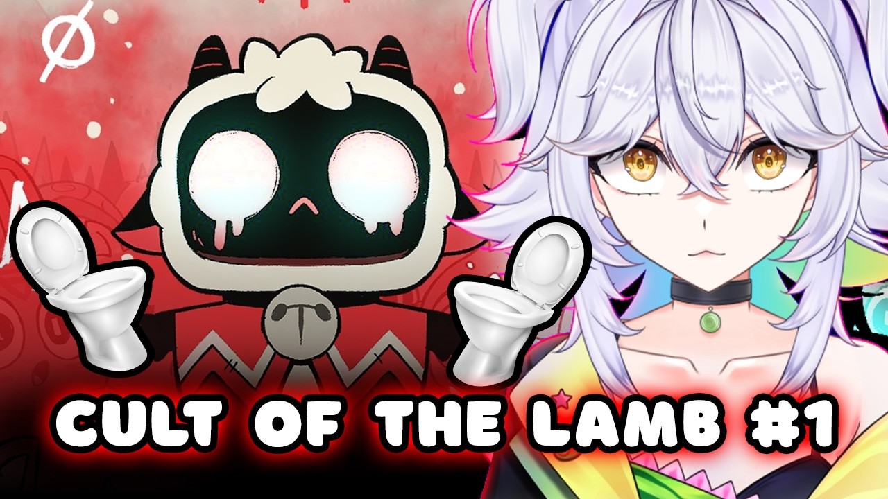 начало КУЛЬТА УНИТАЗА ✦ Cult of the Lamb #1 ✦ Gamma BadArt Нарезка