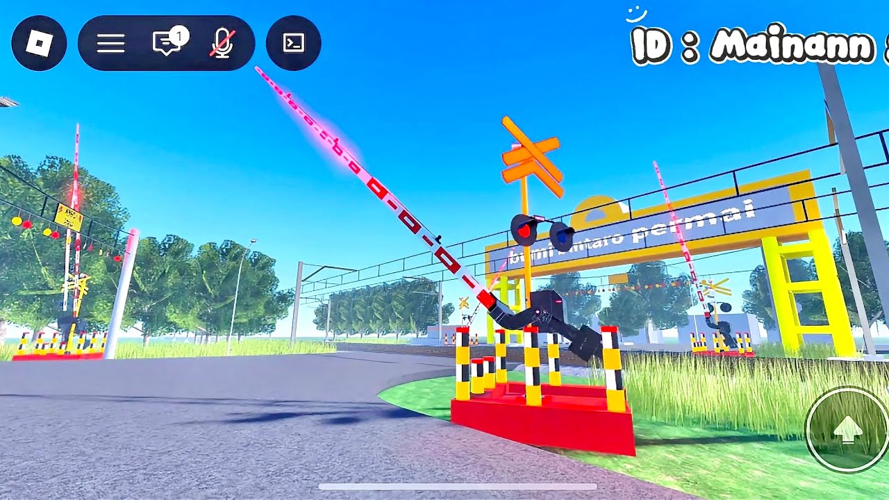 JPL GAK JADI DI TUTUP😂! MAP : PERLINTASAN KERETA API GAME ROBLOX