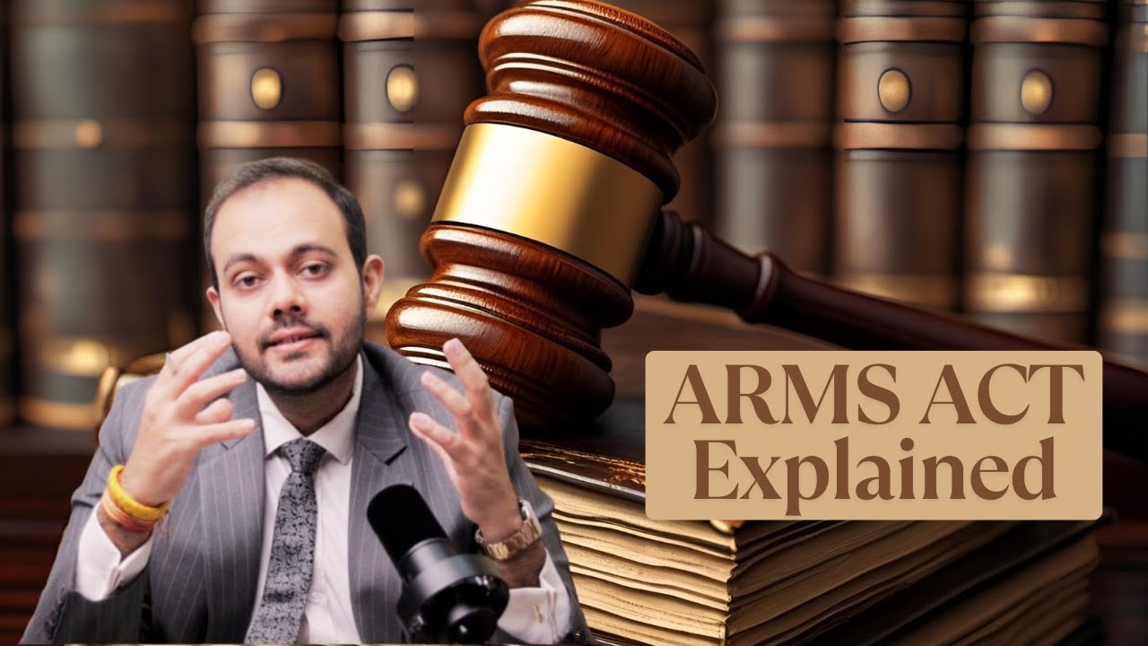 Arms Act: Gun License, Jail & Bail in India 🔫 | Full Legal Guide #advocatetarungaur #criminallaw