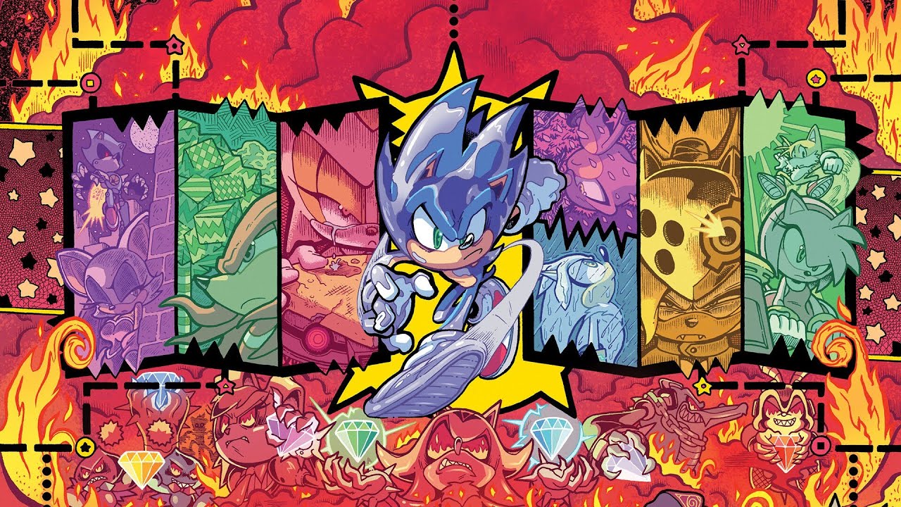 Sonic The Hedgehog IDW AMV | Metal Virus Saga Final Battle | All or Nothing!