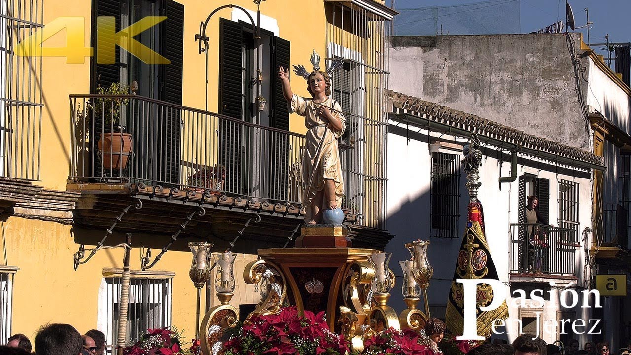 Salida procesional del Niño Jesús de la Hdad de la Buena Muerte - Jerez 2019