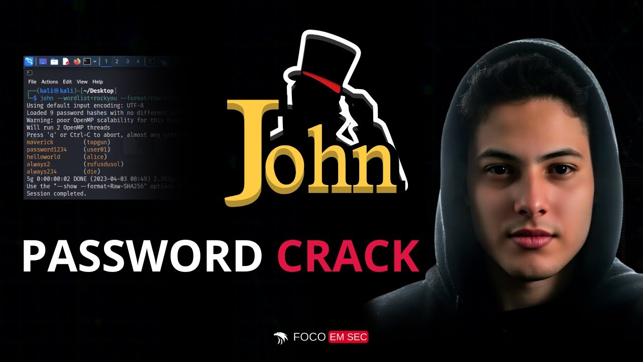 JOHN THE RIPPER: Quebrando Senhas na Prática! 🔐
