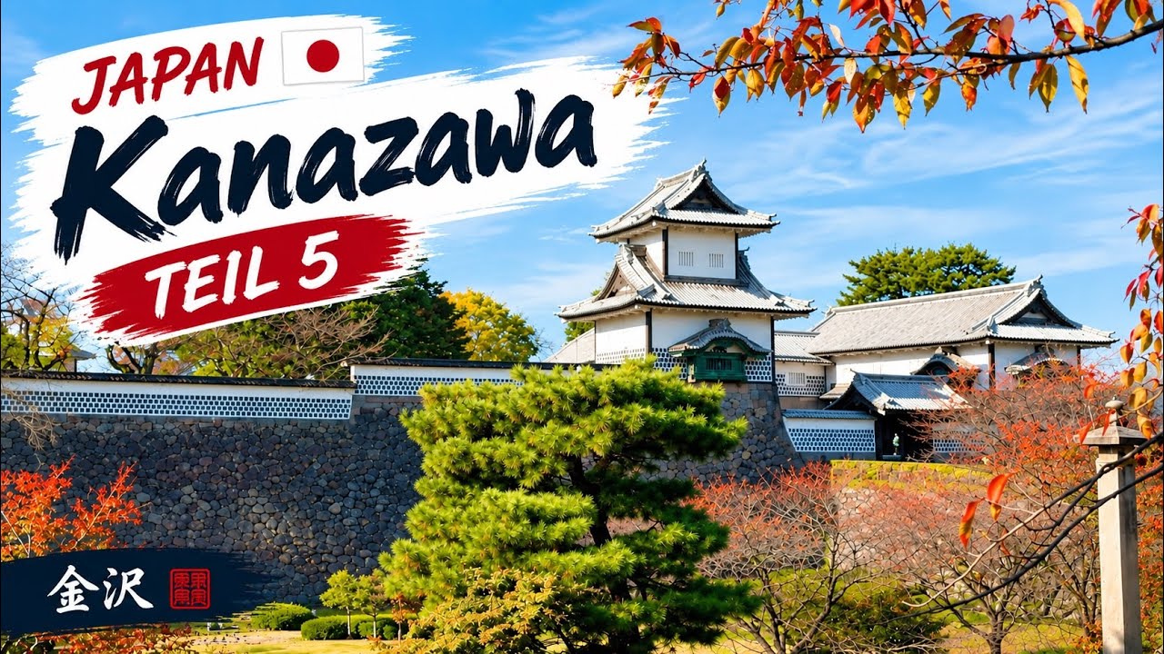 Kanazawa Castle, Kenrokuen Garden, Geisha-Abend & mehr | Kanazawa | Japan-Reise (5/11) - Vlog 2025 