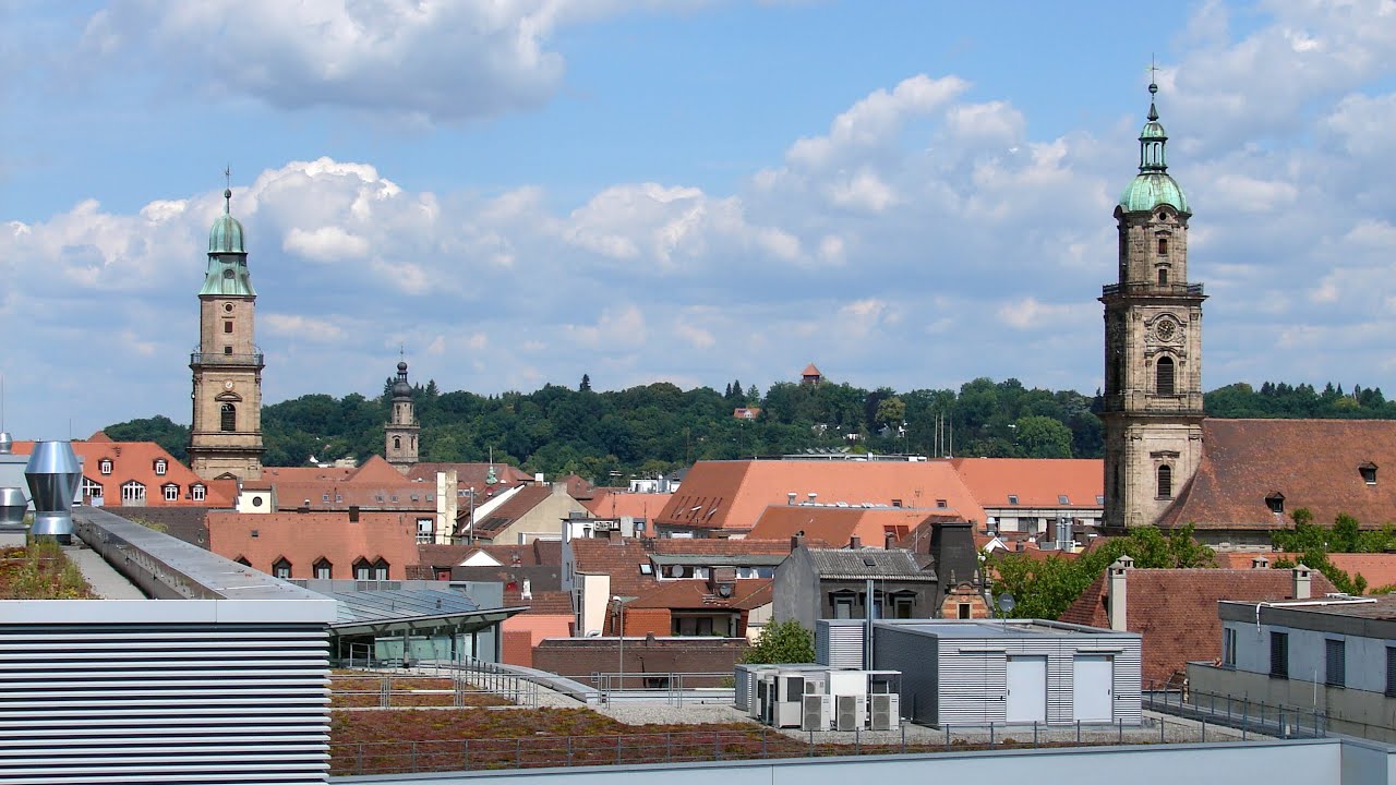 Bus City Tour Erlangen, Germany [4K] #Erlangen