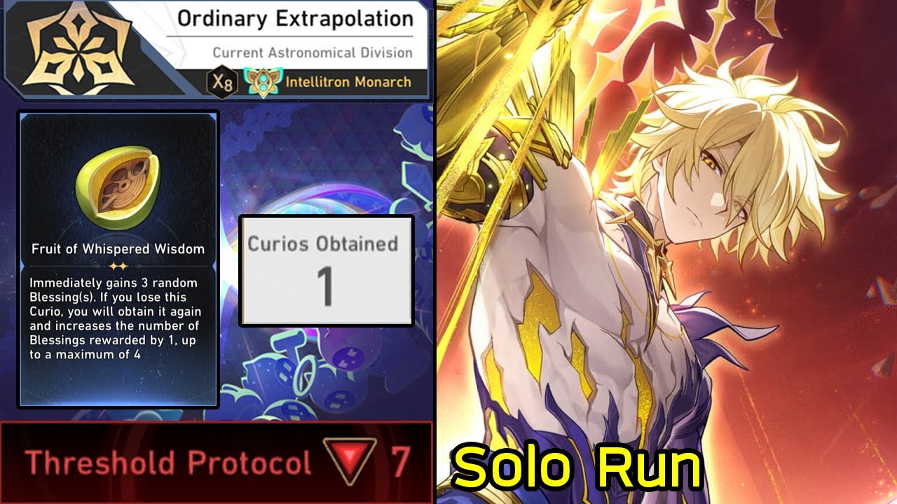 Phainon Solo Run With Only 1 Curio At The End | DU Protean Hero Protocol 7 Full Run
