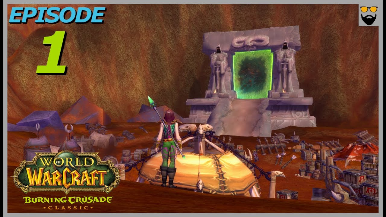 Let's Play WoW - TBC Classic - Mage -  Outland Leveling - Part 1 -  Wrath of the Lich King Prep