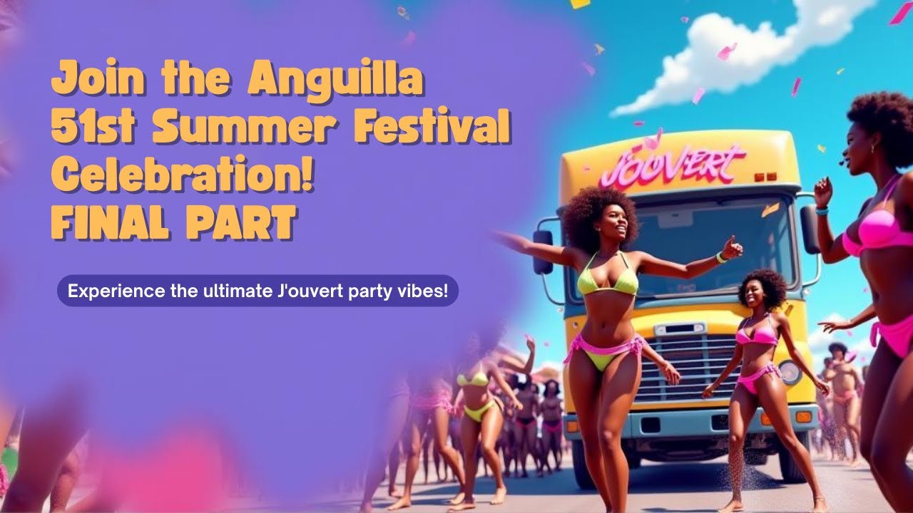 J'OUVERT 2025 Anguilla Final Part | 51st Summer Festival Explosion | 4K