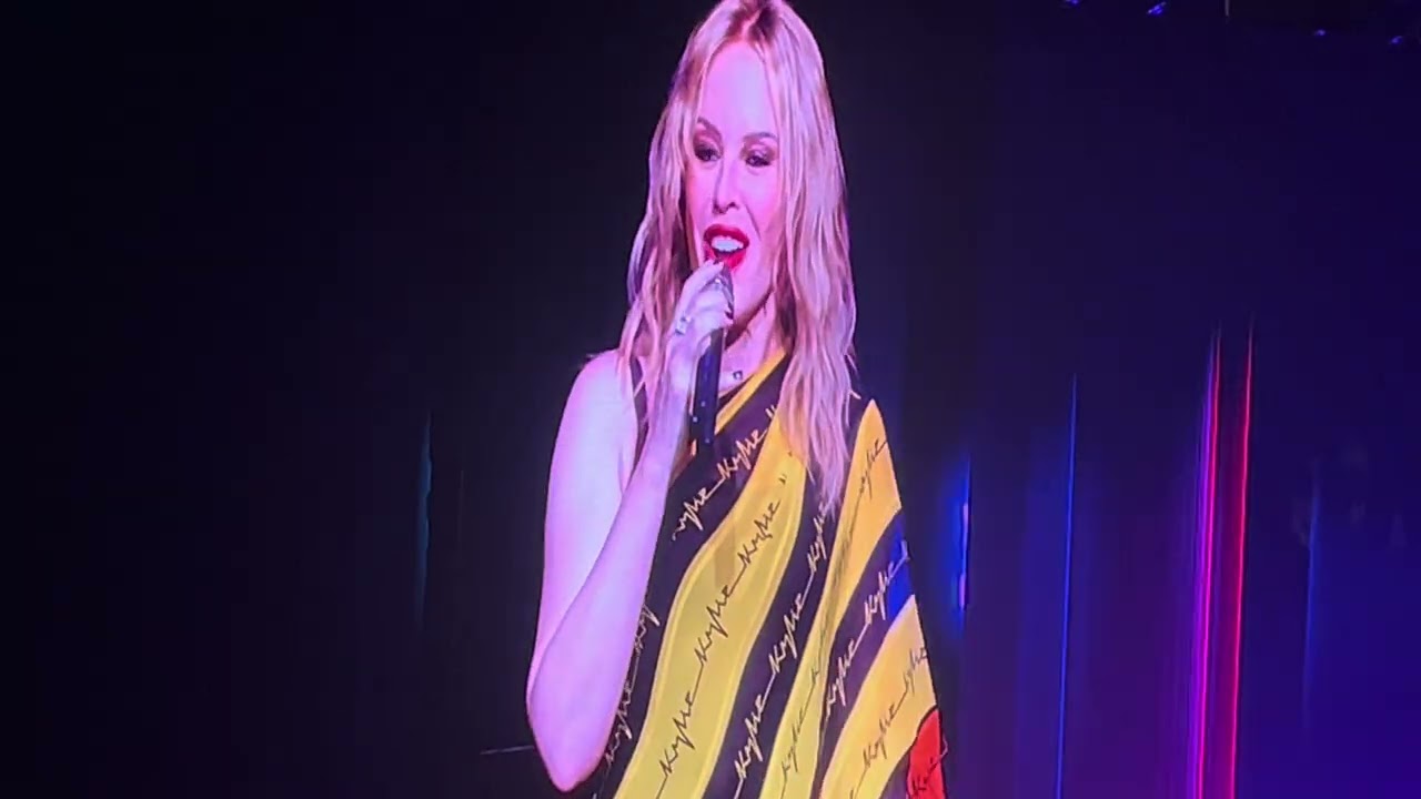 KYLIE - Tension Tour 2025 22nd May – Liverpool M&S Bank Arena - Love At First Sight