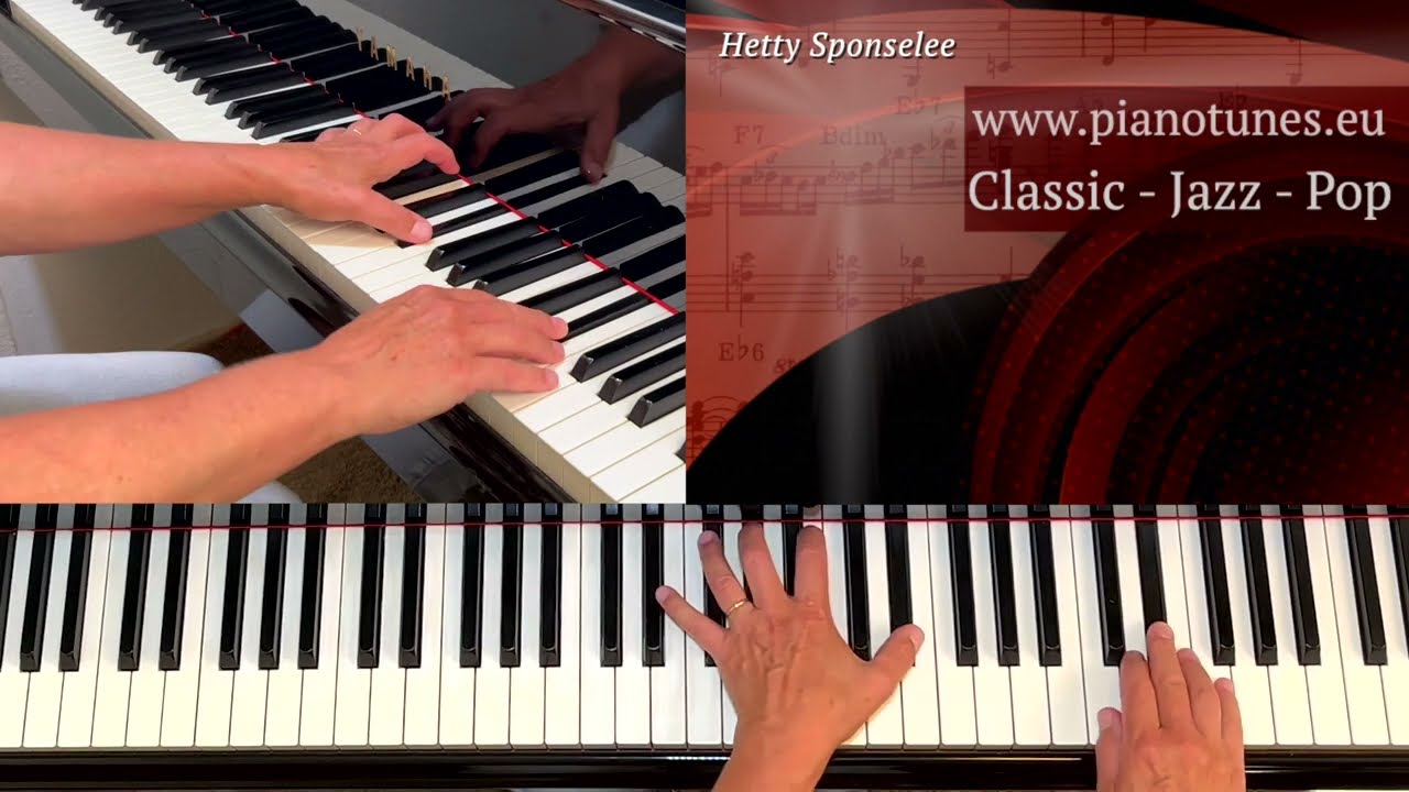 'Oblivion', Astor Piazzolla - intermediate piano arrangement by Hetty Sponselee