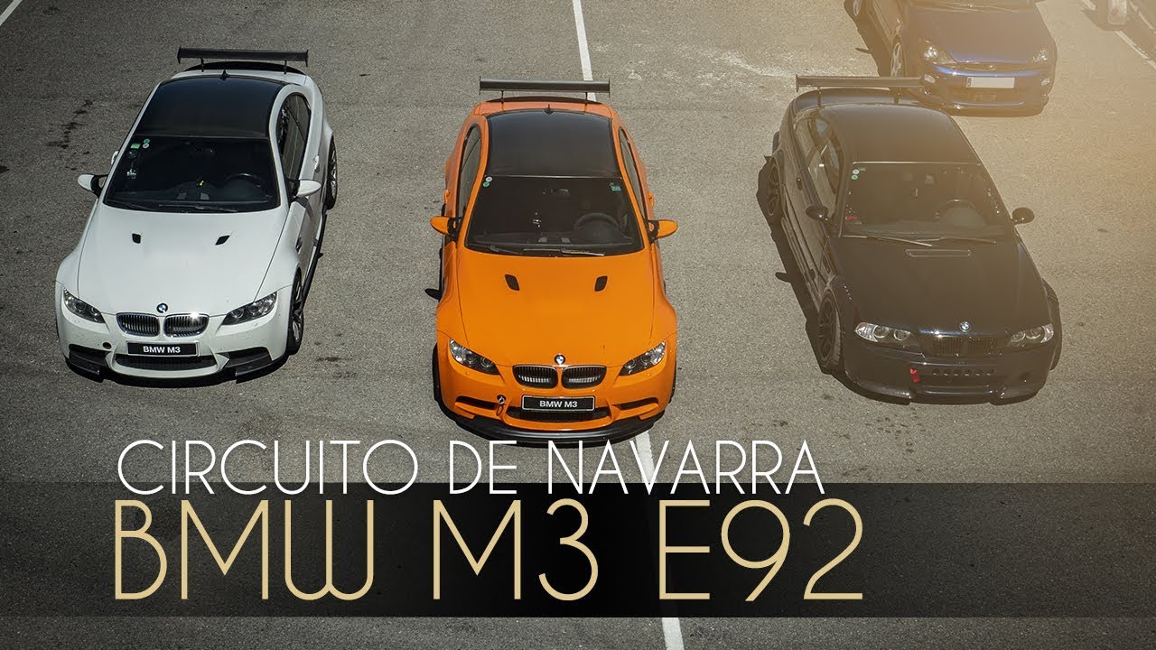 Nos vamos al CIRCUITO con un BMW M3 E92!! - Trackday en Circuito de Navarra