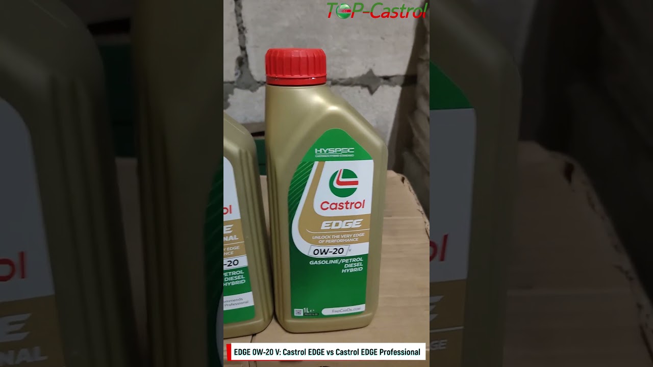 🚀 Сравниваем EDGE 0W-20 V - Castrol EDGE vs Castrol EDGE Professional