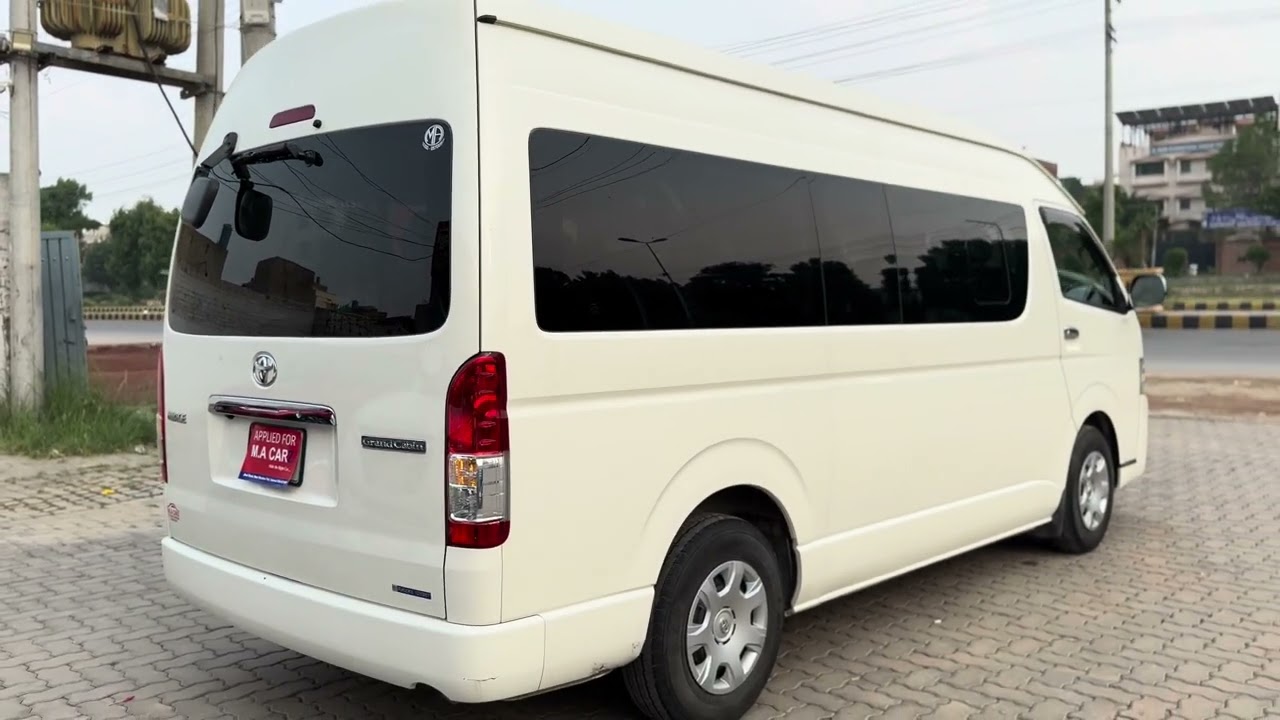 TOYOTA HIACE GRAND CABIN | 2017 MODEL | M.A. CARZ SAHIWAL