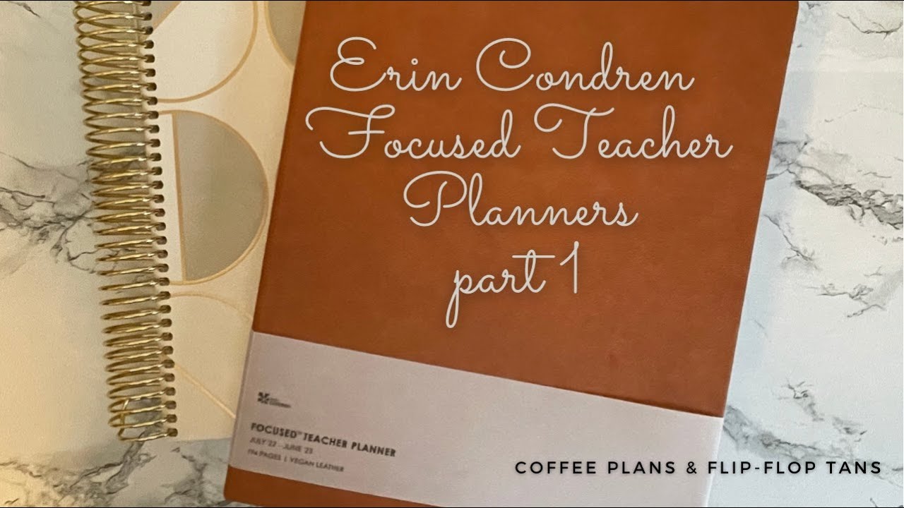 Erin Condren Teacher Planner Launch 2022-2023 Part 1 | Softbound Focused Planner