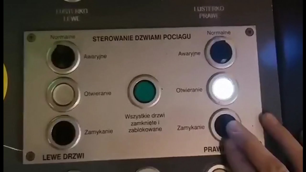 #2 [zamykanie i otwieranie] - Otwarcie i Zamknięcie drzwi w Alstom Metropolis 98b (Metro Warszawa)🚇