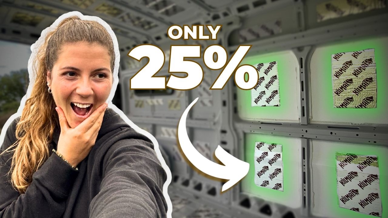 Kilmat Sound Deadening | Ram ProMaster DIY Van Build Series 5 | Campervan Conversion | Van Life