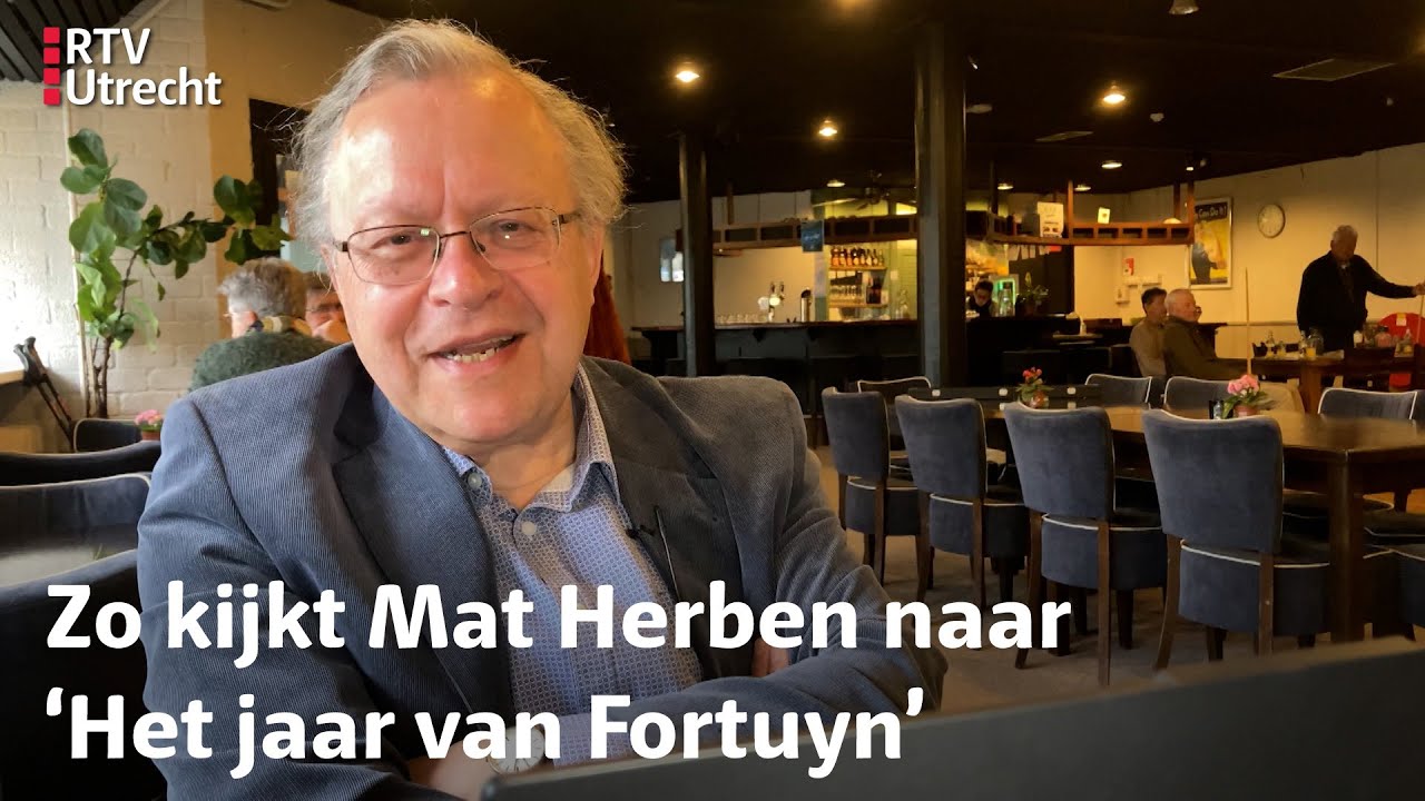Herben maakte de opkomst van Fortuyn mee en kijkt er nu op terug | RTV Utrecht