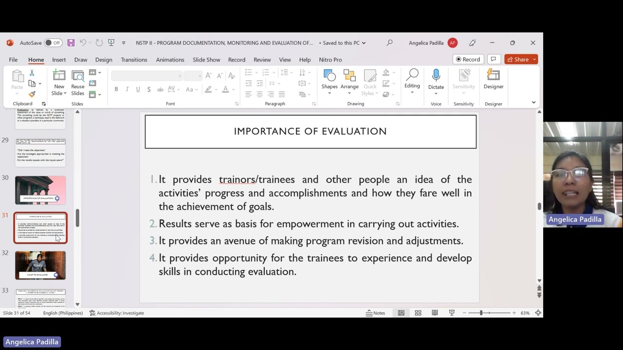 Evaluation of Community Projects 20230523 090109 Meeting Recording