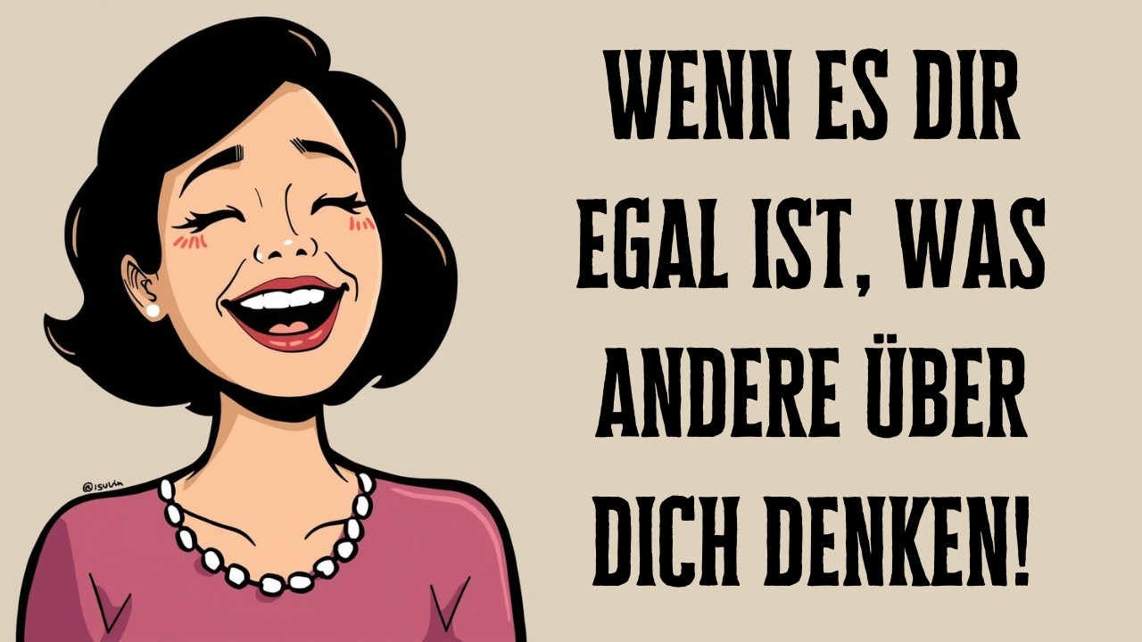 10 klare Zeichen, dass dir endlich egal ist, was andere über dich denken!