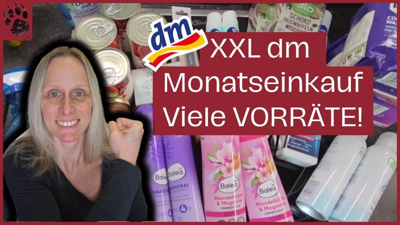 SPAREN extrem günstiger XXL dm Drogerie Monatseinkauf 🤩 DAS war NÖTIG! 