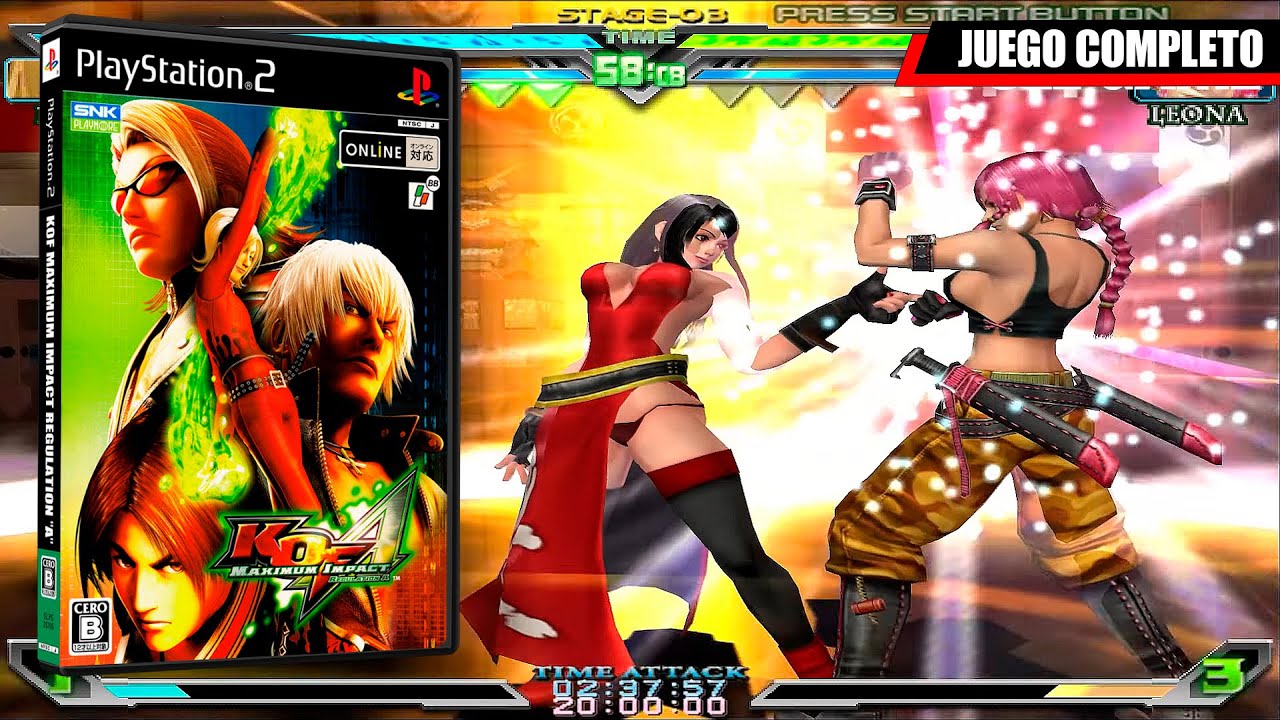 The King of Fighters Maximum Impact Regulation A ( PS2 )