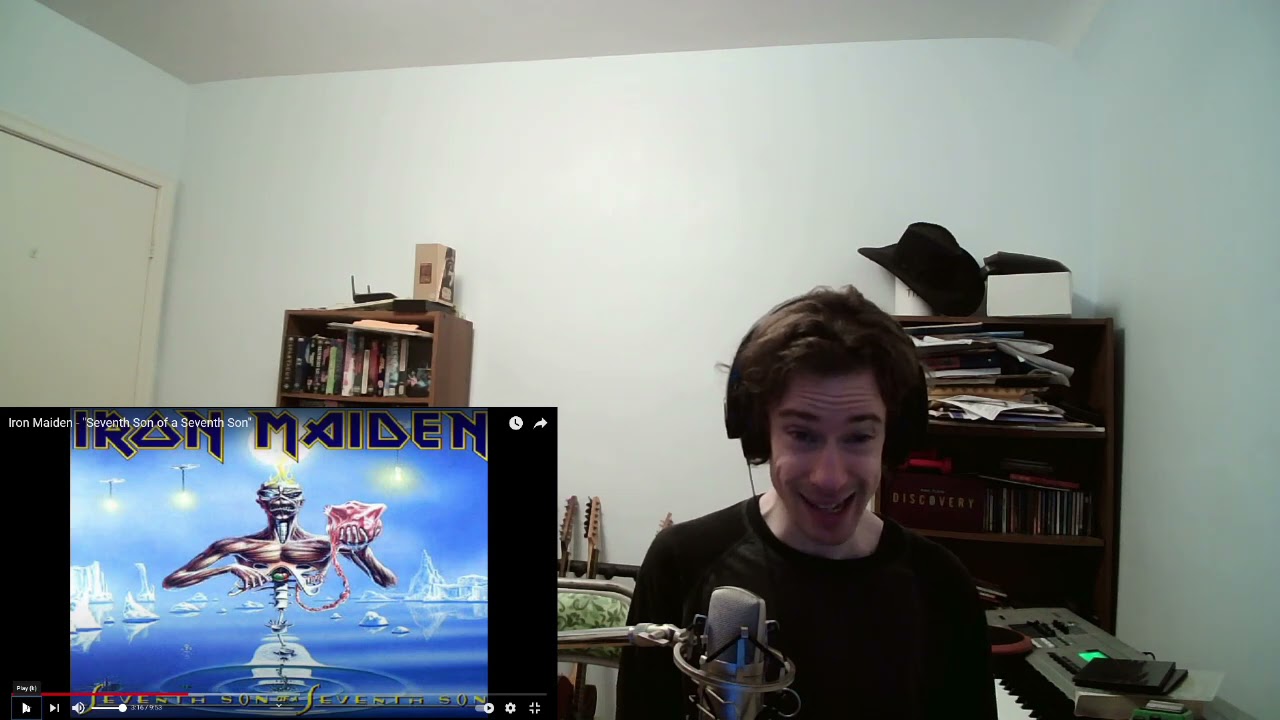 Slide Guitarist REACTS to IRON MAIDEN- Seventh Son of a Seventh Son (FIRST TIME REACTION)