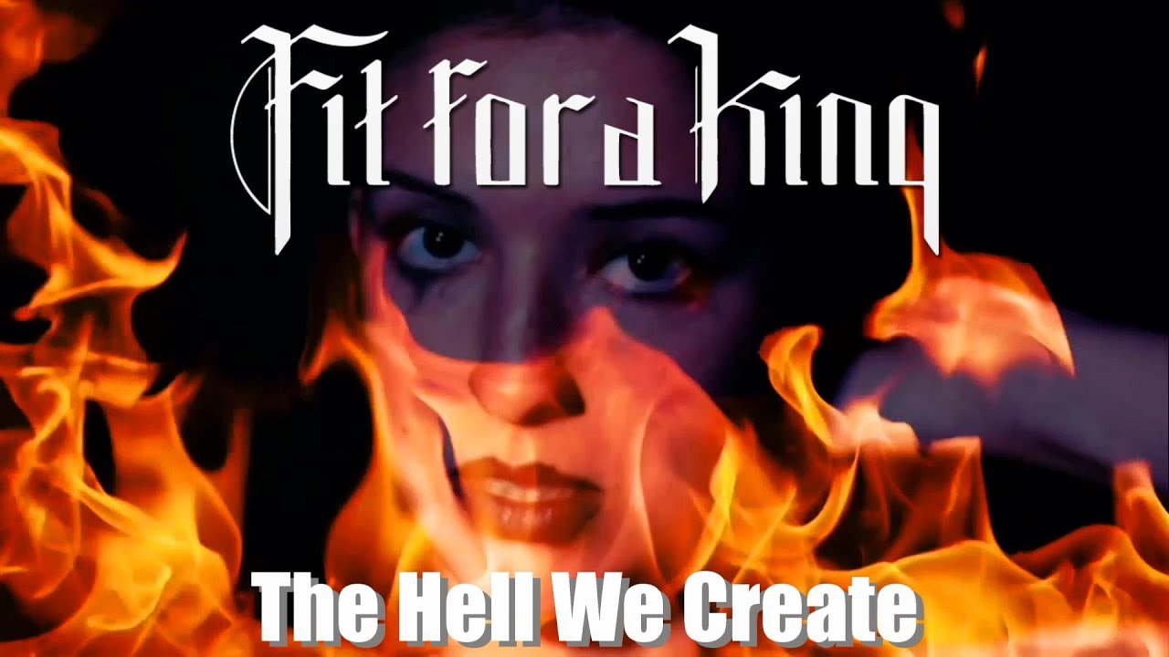 Fit For a King - The Hell We Create [ Lyric Video + Visualizer ] New Song 2022  // 4K
