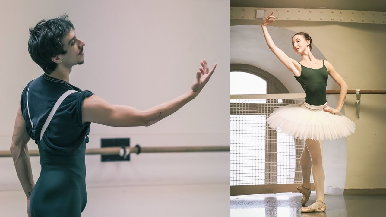 Vlog Répétions Paquita - Ballet Opéra de Paris , Ines McIntosh et Francesco Mura