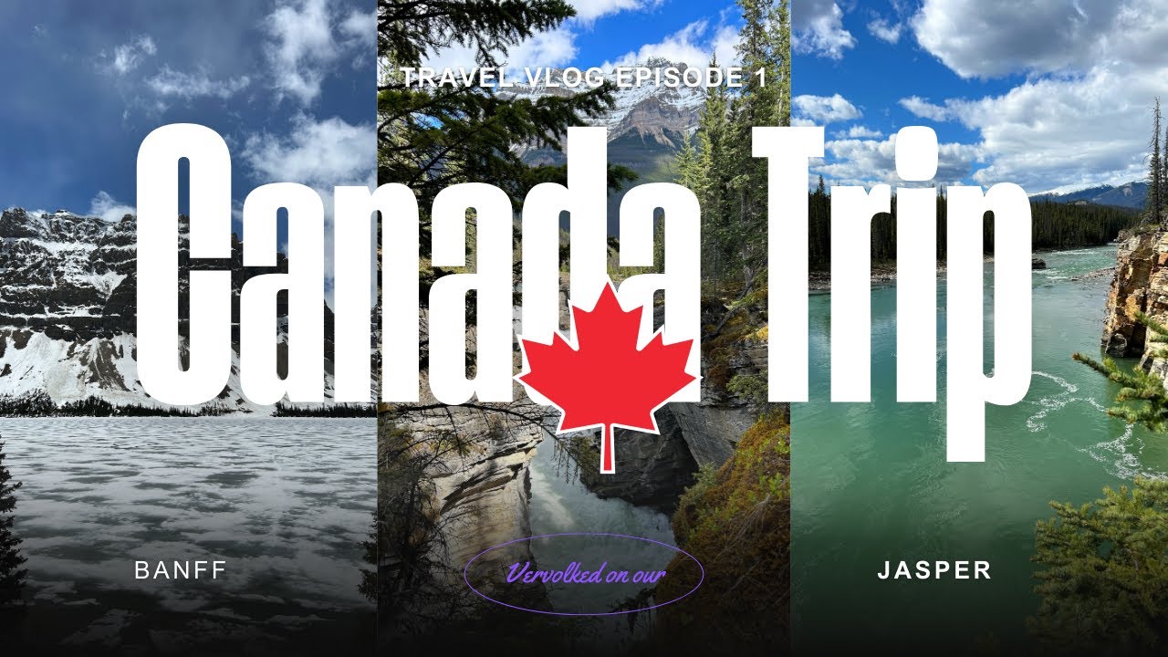 West Kanada TRIP 2024 | Roadtrip| CALGARY | BANFF I JASPER I BÄREN I VLOG 01