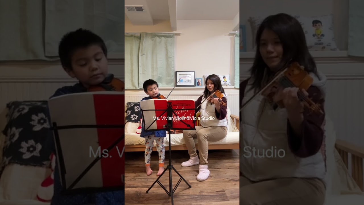 篠崎小提琴教本第一冊-小提琴二重奏年輕的翅膀 ｜Shinozaki Violin Book 1-Violin Duet Young Wings