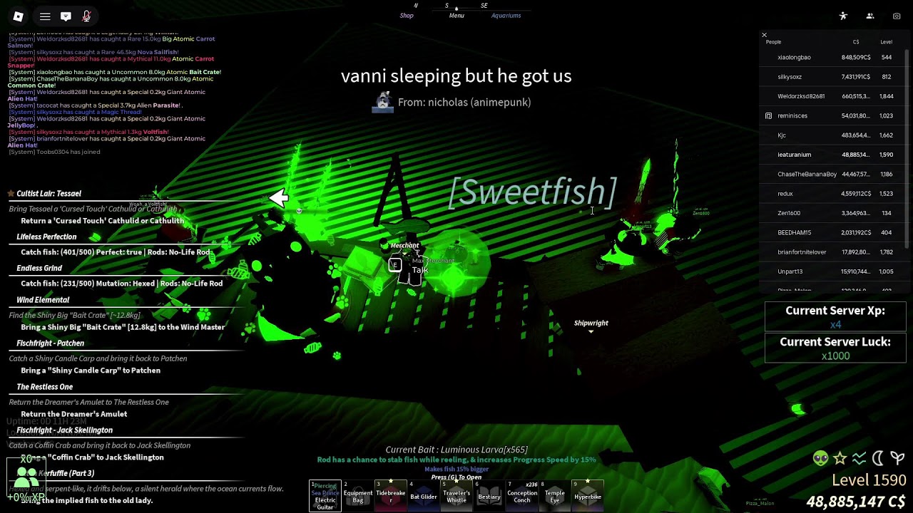 fisch aa and update