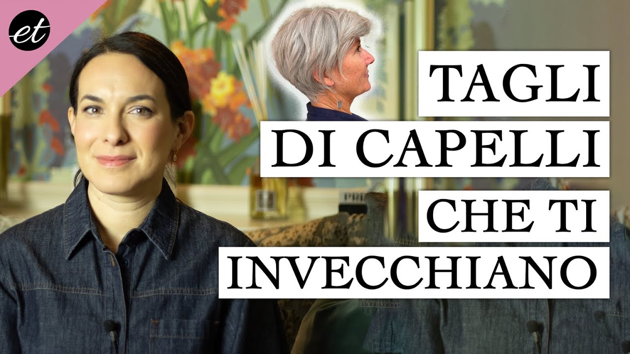 Tagli di CAPELLI che TI FANNO SEMBRARE VECCHIA