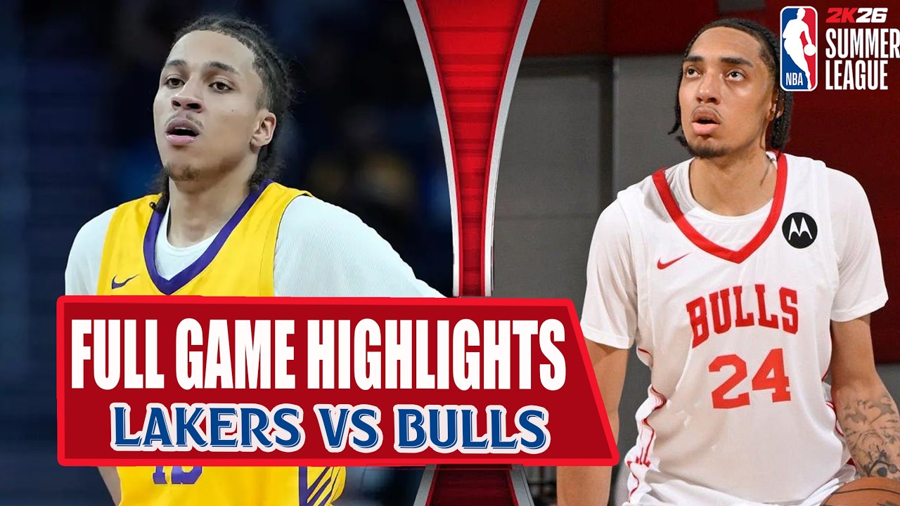 ЛУЧШИЕ МОМЕНТЫ: Bulls против Lakers | Летняя лига НБА 2026