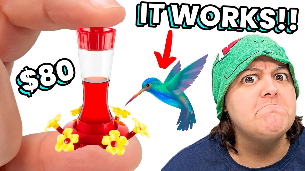 NO WAY! $80 RARE Sold Out TINY Miniverse Make it Mini Lifestyle Unbox Review Hummingbird