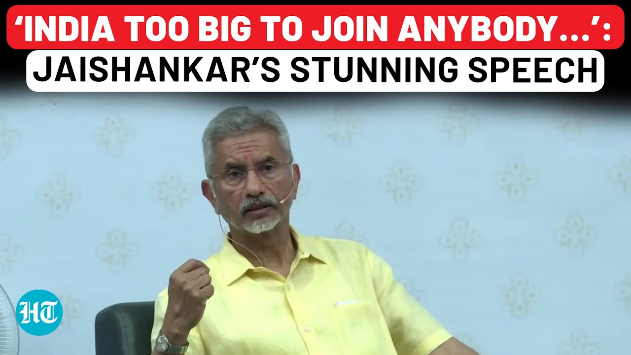 Jaishankar’s Reality Check To The West? ‘India Cannot Be Under Somebody Else’s Shadow’