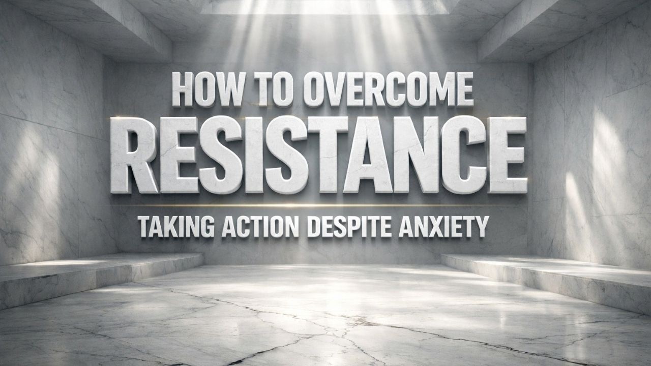 How to Overcome Resistance: Taking Action Despite Anxiety @Psych.AygulTatlici