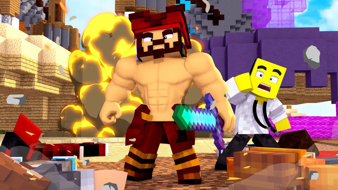 VIREI UM MONSTRO JUNTO COM O JABUTI - SkyWars #289