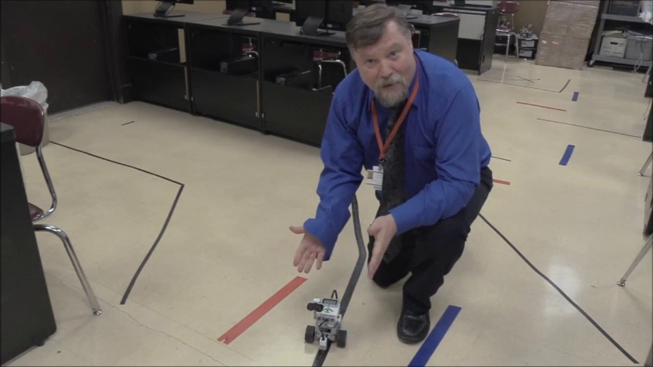 Lego Mindstorms EV3 Line Follower Program