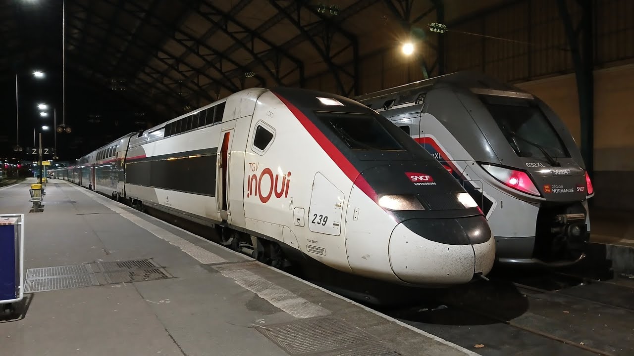 Bus et Train au Havre le soir du 28/02/26
