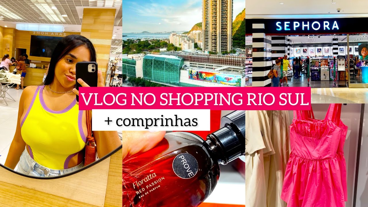 VLOG NO SHOPPING RIO SUL + COMPRINHAS