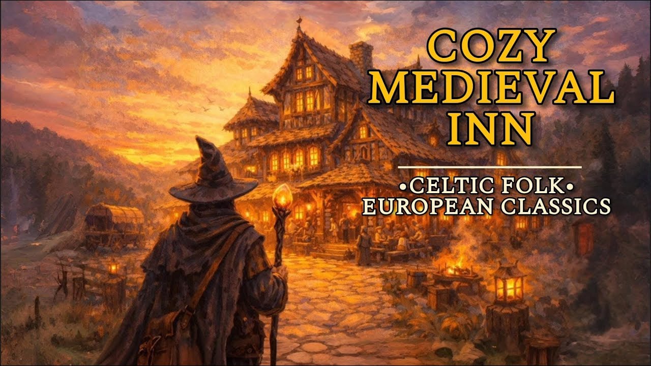 Calm Medieval Celtic Music – Tales from the Lantern Inn | Ancient Folk & Fantasy Ambience