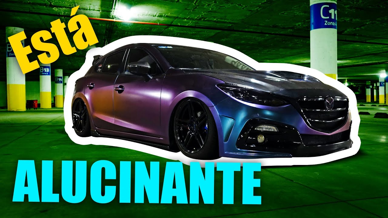 Terminamos Cofre de Fibra de Carbono al Mazda 3 Camaleón | Marco MAAP Carshop
