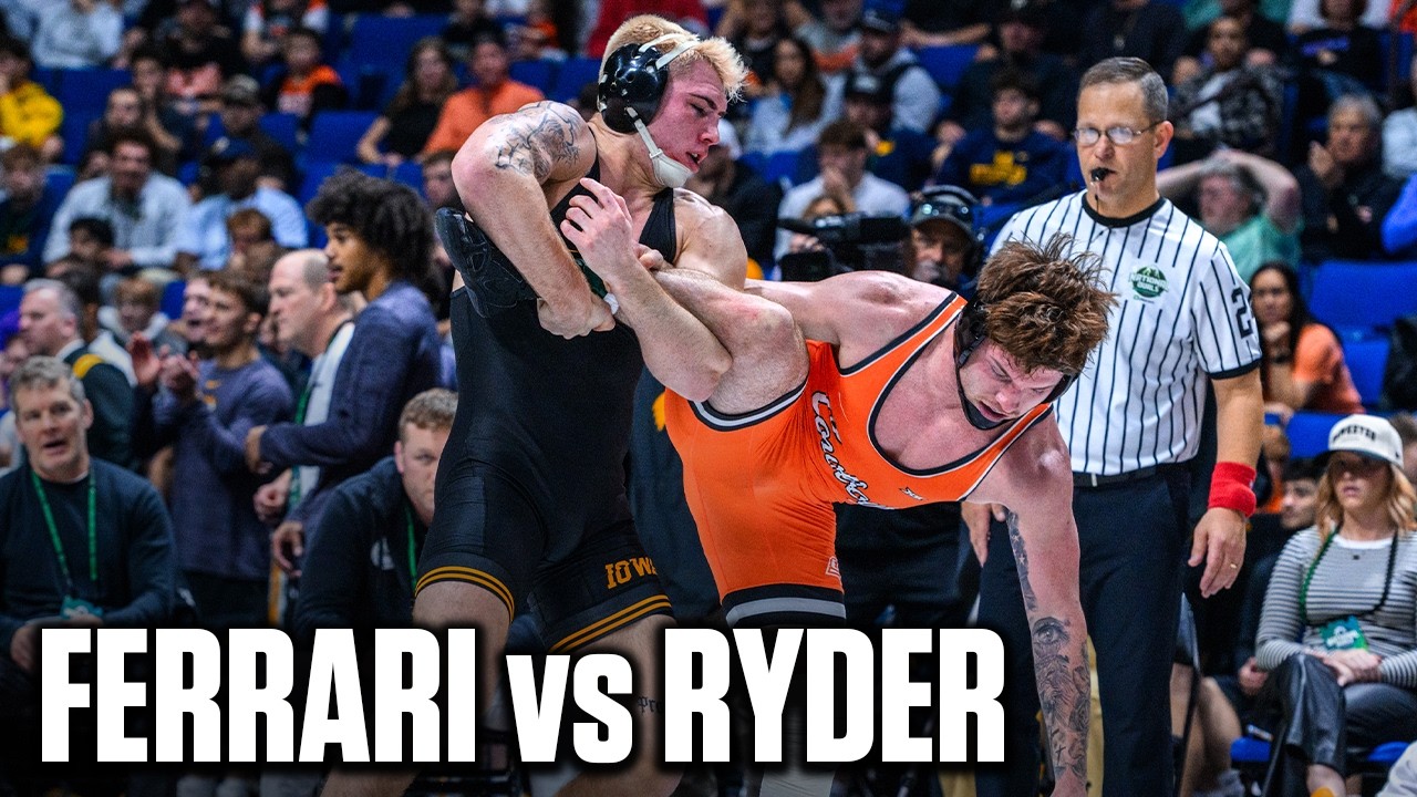 Angelo Ferrari, Iowa vs Zack Ryder, Oklahoma State | 2025 National Duals Invitational