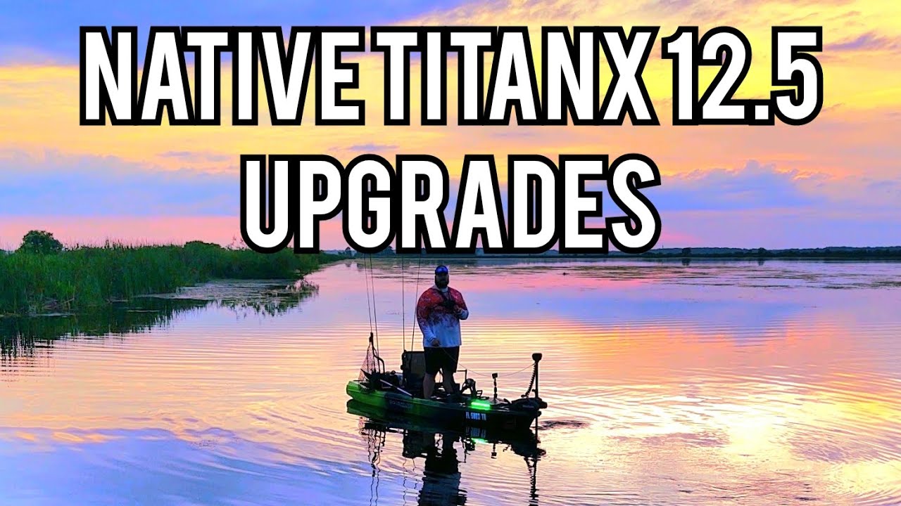 How I rigged my Native Titan X to be the perfect fishing kayak.