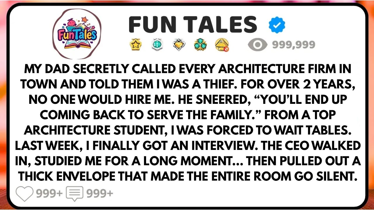 Мой отец называл меня вором при каждом обращении к работодателю, но моя бабушка 15 лет назад подг...