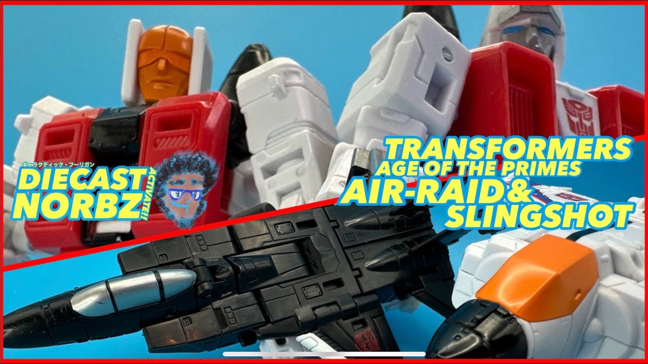 TRANSFORMERS AGE OF THE PRIMES SLINGSHOT AND AIR RAID