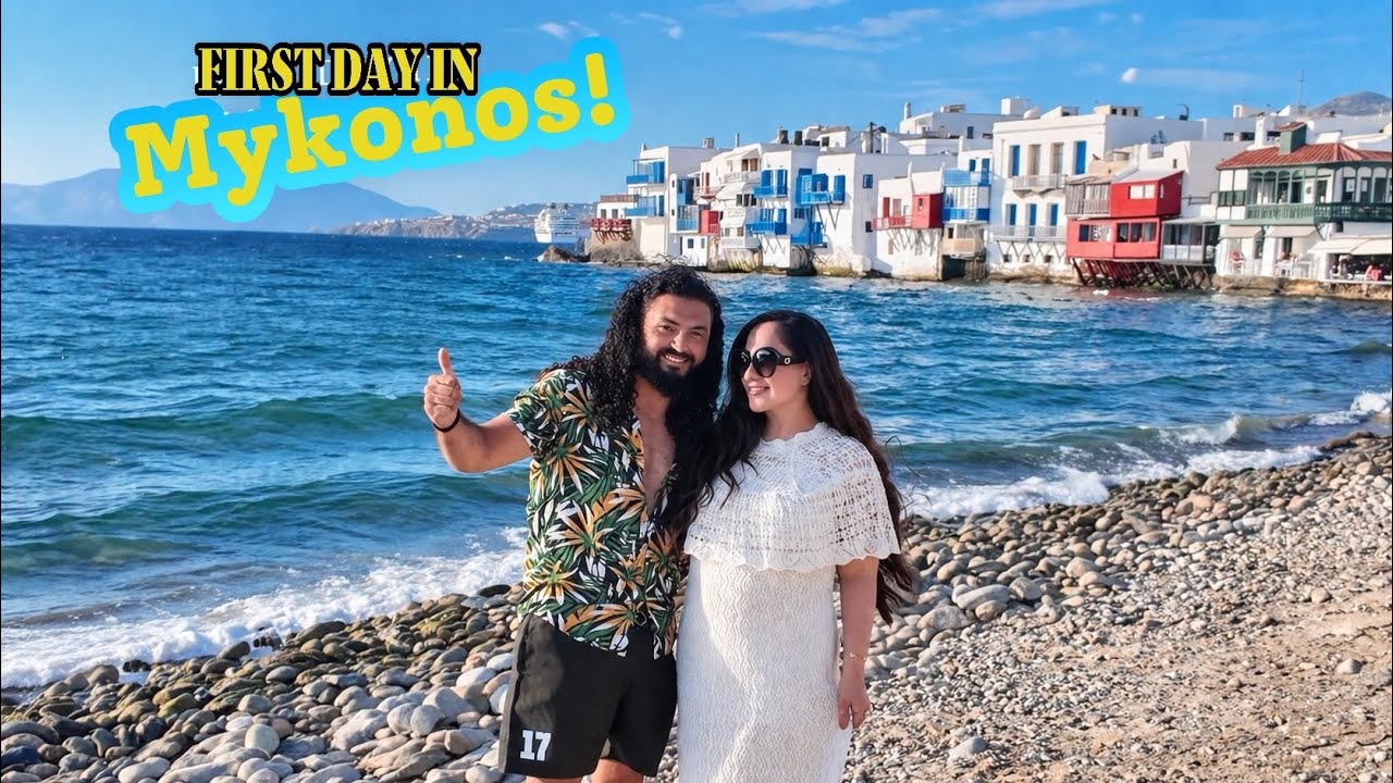 A Day in My Life in Mykonos 🇬🇷 | Exploring the Most Beautiful Island