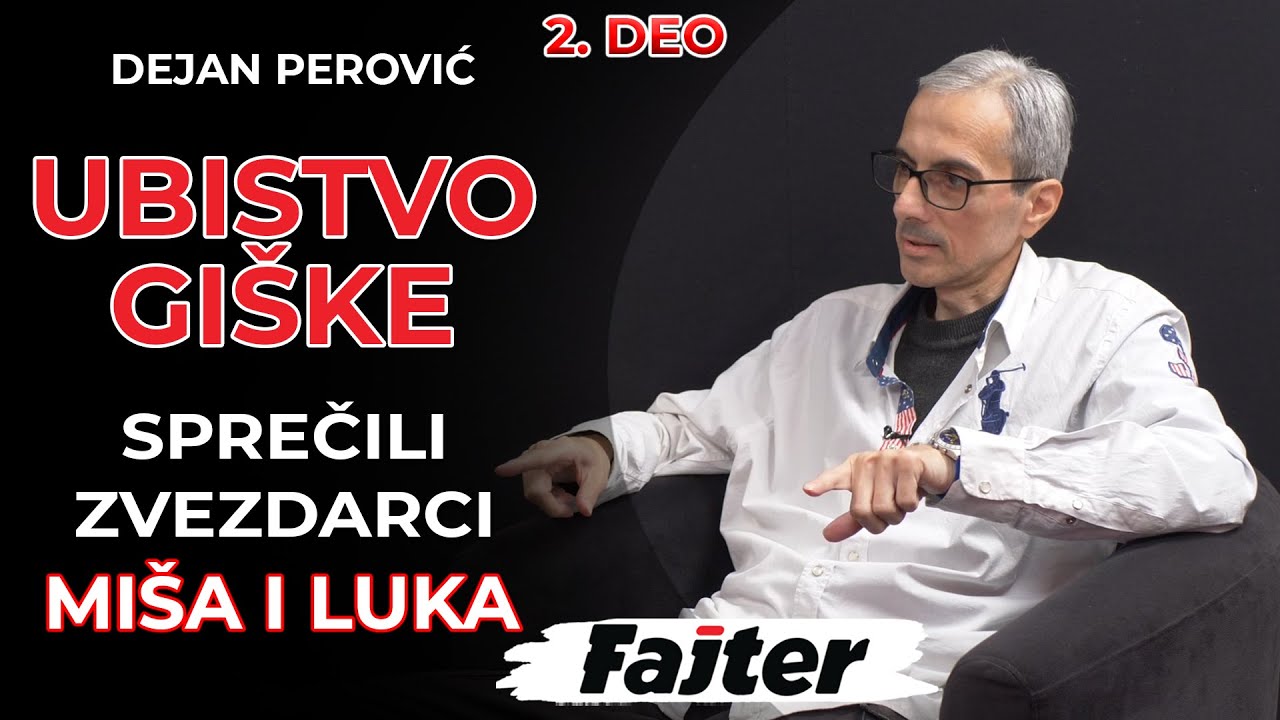 DEJAN PEROVIĆ 2.DEO UBISTVO GIŠKE SPREČILI ZVEZDARCI MIŠA I LUKA