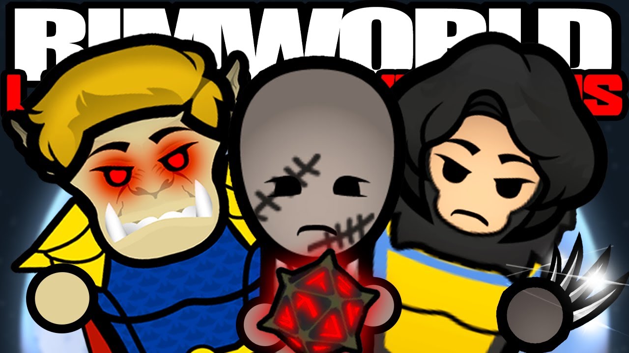 Creating a Superpowered Villain Team in a Random World of Chance | Rimworld: League of Villains #1